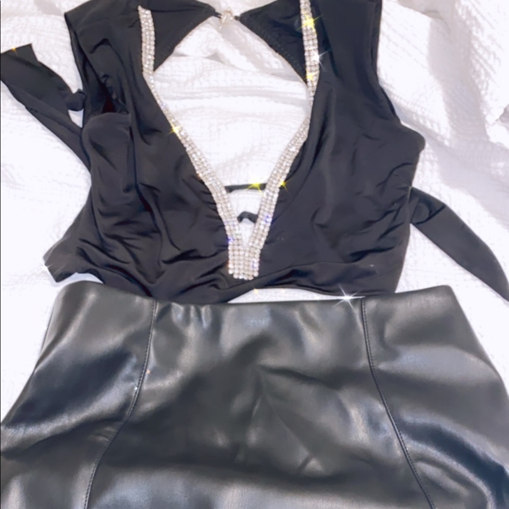 Skirt and top